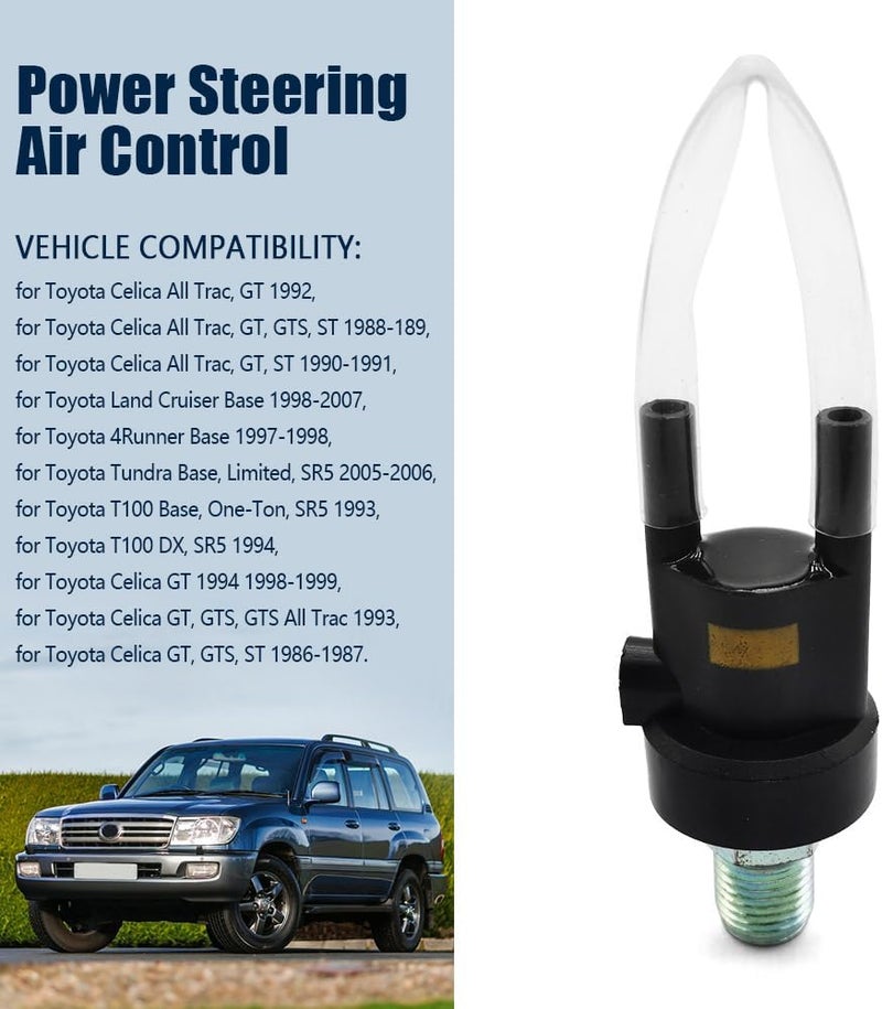 SIDMILE Power Steering Air Vacuum Control Valve 1763016040 Fit for 4Runner Sequoia Tundra Lexus Replace 911-614 - Image 2